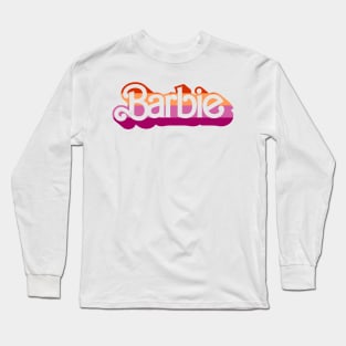 Lesbian Flag Barbie! Long Sleeve T-Shirt